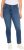 Ulla Popken Fringed Hem Stretch Fit Jeans Denim Blue - Дамски Дънки & Панталони в Големи Размери – Plus Size - 