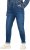 Ulla Popken Rivet Detail Mom Jeans Blue - Дамски Дънки & Панталони в Големи Размери – Plus Size - 