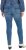 Ulla Popken Decorative Pocket Slim Stretch Jeans Blue Denim - Дамски Дънки & Панталони в Големи Размери – Plus Size - 