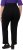 Ulla Popken Striped Elastic Waist Sweatpants Black - Дамски Дънки & Панталони в Големи Размери – Plus Size - 