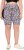 Ulla Popken Leopard Print Quick Drying Shorts Black - Дамски Дънки & Панталони в Големи Размери – Plus Size - 