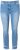 Ulla Popken Double Fringe Hem Stretch Fit Jeans Light Blue Denim - Дамски Дънки & Панталони в Големи Размери – Plus Size - 