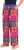 Ulla Popken Tile Print Wide Leg Palazzo Pants Purple - Дамски Дънки & Панталони в Големи Размери – Plus Size - 
