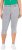 Ulla Popken Denim Fringed Hem Capris Grey - Дамски Дънки & Панталони в Големи Размери – Plus Size - 