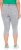 Ulla Popken Denim Fringed Hem Capris Grey - Дамски Дънки & Панталони в Големи Размери – Plus Size - 