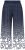 Ulla Popken Dot Gradient Wide Leg Elastic Waist Palazzo Pants Grey - Дамски Дънки & Панталони в Големи Размери – Plus Size - 