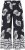 Ulla Popken Fossil Print Elastic Waist Palazzo Pants Black - Дамски Дънки & Панталони в Големи Размери – Plus Size - 