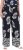 Ulla Popken Fossil Print Elastic Waist Palazzo Pants Black - Дамски Дънки & Панталони в Големи Размери – Plus Size - 