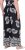Ulla Popken Fossil Print Elastic Waist Palazzo Pants Black - Дамски Дънки & Панталони в Големи Размери – Plus Size - 