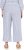 Ulla Popken Coastal Stripe Linen Blend Elastic Waist Culottes Blue - Дамски Дънки & Панталони в Големи Размери – Plus Size - 