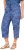 Ulla Popken Italy Print Elastic Waist Culottes Blue - Дамски Дънки & Панталони в Големи Размери – Plus Size - 
