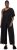 Ulla Popken Asymmetric Lace Panel Jumpsuit Black - Дамски Дънки & Панталони в Големи Размери – Plus Size - 