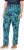 Ulla Popken Tropical Leaf Print Elastic Waist Pants Blue - Дамски Дънки & Панталони в Големи Размери – Plus Size - 