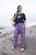 Ulla Popken Seashell Print Elastic Waist Pants Blue - Дамски Дънки & Панталони в Големи Размери – Plus Size - 