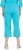 Ulla Popken Textured Elastic Waist Cropped Pants Deep Aqua - Дамски Дънки & Панталони в Големи Размери – Plus Size - 