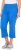 Ulla Popken Wide Leg Twill Mary Fit Culottes Deep Aqua - Дамски Дънки & Панталони в Големи Размери – Plus Size - 