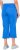 Ulla Popken Wide Leg Twill Mary Fit Culottes Deep Aqua - Дамски Дънки & Панталони в Големи Размери – Plus Size - 