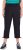 Ulla Popken Ultra Light Triple Function Cropped Softshell Pants Black - Дамски Дънки & Панталони в Големи Размери – Plus Size - 