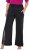 Ulla Popken Split Leg Uv Protective Pants Black - Дамски Дънки & Панталони в Големи Размери – Plus Size - 
