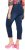 Ulla Popken Cropped Denim Look Stretch Fit Leggings Denim Blue - Дамски Дънки & Панталони в Големи Размери – Plus Size - 