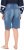 Ulla Popken Denim Wide Leg Elastic Waist Bermuda Shorts Blue Denim - Дамски Дънки & Панталони в Големи Размери – Plus Size - 