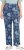 Ulla Popken Patchwork Paisley Elastic Waist Pants Blue - Дамски Дънки & Панталони в Големи Размери – Plus Size - 