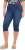Ulla Popken Denim Elastic Waist Capres Blue Denim - Дамски Дънки & Панталони в Големи Размери – Plus Size - 