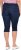 Ulla Popken Denim Elastic Waist Capres Blue - Дамски Дънки & Панталони в Големи Размери – Plus Size - 