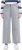 Ulla Popken Embroidered Wide Leg Fringed Hem Jeans Grey - Дамски Дънки & Панталони в Големи Размери – Plus Size - 