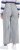 Ulla Popken Embroidered Wide Leg Fringed Hem Jeans Grey - Дамски Дънки & Панталони в Големи Размери – Plus Size - 