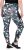 Ulla Popken Quick Drying Botanical Print Sport Leggings Black - Дамски Дънки & Панталони в Големи Размери – Plus Size - 