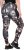 Ulla Popken Abstract Print Quick Dry Sports Leggings Black - Дамски Дънки & Панталони в Големи Размери – Plus Size - 