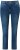 Ulla Popken Decorative Stitched Slim Leg Stretch Fit Jeans Blue Denim - Дамски Дънки & Панталони в Големи Размери – Plus Size - 