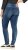 Ulla Popken Decorative Stitched Slim Leg Stretch Fit Jeans Blue Denim - Дамски Дънки & Панталони в Големи Размери – Plus Size - 