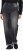Ulla Popken Rivet Studded Stretch Fit Jeans Black - Дамски Дънки & Панталони в Големи Размери – Plus Size - 