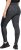 Ulla Popken Quick Drying Leopard Print Sport Leggings Black - Дамски Дънки & Панталони в Големи Размери – Plus Size - 