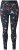 Ulla Popken Quick Drying Celestial Print Sport Leggings Black - Дамски Дънки & Панталони в Големи Размери – Plus Size - 