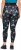 Ulla Popken Quick Drying Celestial Print Sport Leggings Black - Дамски Дънки & Панталони в Големи Размери – Plus Size - 