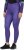 Ulla Popken Neon Zebra Print Performance Leggings Purple - Дамски Дънки & Панталони в Големи Размери – Plus Size - 