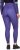 Ulla Popken Neon Zebra Print Performance Leggings Purple - Дамски Дънки & Панталони в Големи Размери – Plus Size - 