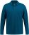 JP1880 Polo Shirt Long Sleeve Pique Blue - Поло тениски - мъжки тениски с яка големи размери