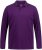 JP1880 Polo Shirt Long Sleeve Pique Purple - Поло тениски - мъжки тениски с яка големи размери