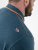 D555 Harvey Pique with Jacquard Collar & Cuffs Polo Teal - Поло тениски - мъжки тениски с яка големи размери