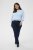 Kaffe Curve Lini Knit Пуловер Celestial Blue - Суичъри & cуичъри с качулка - 