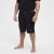 North Latitude Pyjama Shorts Black - Пижами - мъжки пижами големи размери