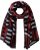 Ulla Popken Be Happy Statement Print Scarf Navy - Аксесоари - 