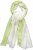 Ulla Popken Ombre Linen Blend Scarf Lime Green - Аксесоари - 