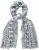 Ulla Popken Striped Statement Scarf Grey - Аксесоари - 