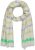 Ulla Popken Glitter Effect Scarf Lime - Аксесоари - 