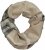 Ulla Popken Plaid Infinity Scarf Brown - Аксесоари - 